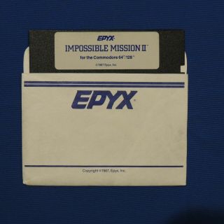 Commodore 64 & 128 5.  25 Impossible Mission 2 by Epix 1988 3
