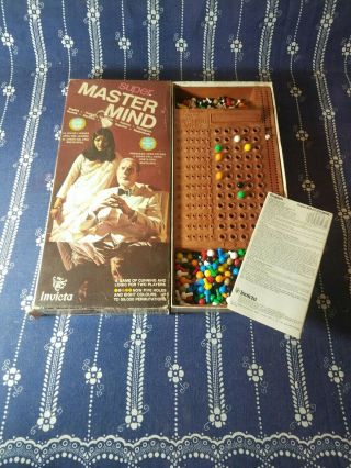 Vintage 1975 Master Mind Game Complete Invicta Made In England