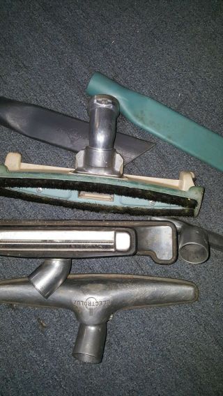 Electrolux Tools,  Vintage All Metal (plastic Crevice Tools).