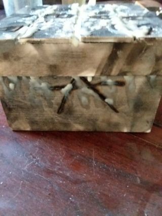 Old HAUNTED Dybbuk BOX Wood Active Spirit Paranormal Spell Vintage 3
