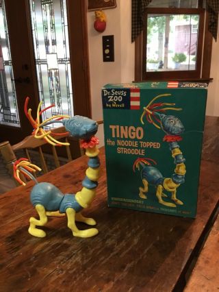 Vintage Dr Seuss Zoo Revell Tingo The Noodle Topped Stroodle