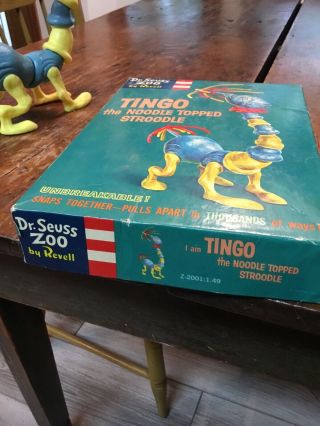 Vintage Dr Seuss Zoo Revell Tingo The Noodle Topped Stroodle 6