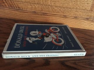 Walt Disney Story Books - Illustrated - 1939 - Donald Duck And His Friends - Ayer