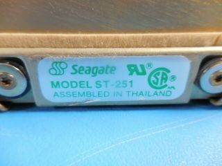 Vintage Seagate ST - 251 MFM 5.  25 