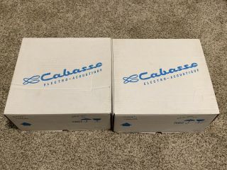Cabasse 21m18 Audiophile 8” Midbass Speakers Old Stock