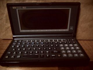 Hewlett Packard Hp 95lx Palmtop Handheld Pc Computer 1990 Palm Pilot