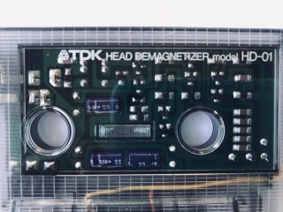 Vtg 1978 TDK Head Demagnetizer Cassette HD - 01 2