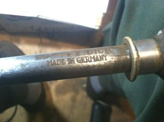 Vintage F Dick knife sharpener steel made in Germany kitchen sharpening steel 5