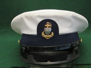 Vintage Bancroft Zephyr Military Cap Hat Sz 7 3/8 W Cap Cover