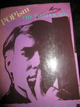 Andy Warhol Double Signed Popism 1st Edition First Print Book Art Autograph