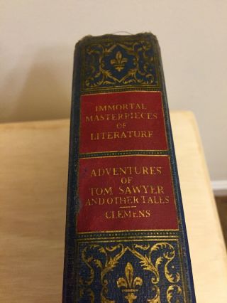 Vintage 1937 The Adventures Of Tom Sawyer By Samuel Clemens