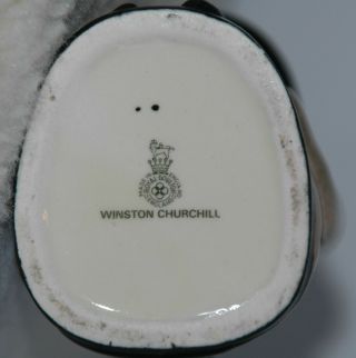 Vintage Royal Doulton Winston Churchill Toby Mug 2