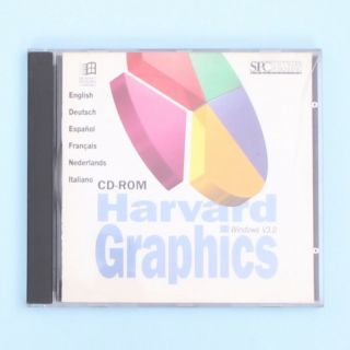 Harvard Graphics Windows V3.  0 Cd - Rom For Windows Pc