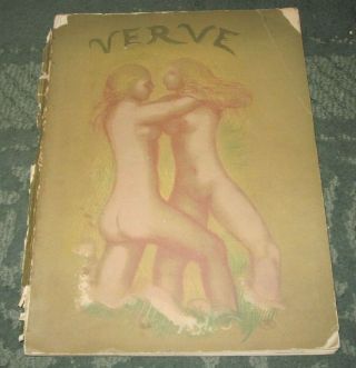 1939 Publication - Verve - The French Review Of Art Nos.  5 - 6 July - October 1939
