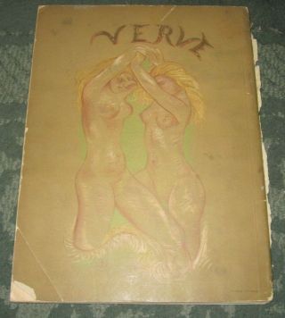 1939 PUBLICATION - VERVE - THE FRENCH REVIEW OF ART Nos.  5 - 6 JULY - OCTOBER 1939 2