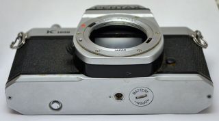 Vintage Asahi Pentax K1000 SLR 35mm Camera Body. 3