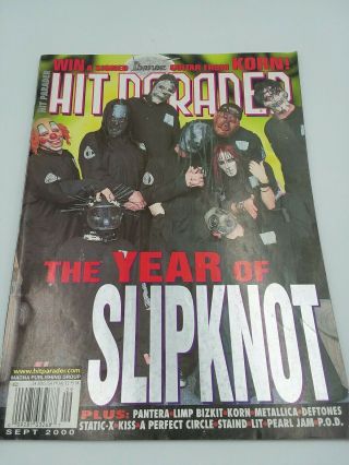 Vintage Hit Parader Year Of Slipnot/ 2000,  Complete Immaculate.