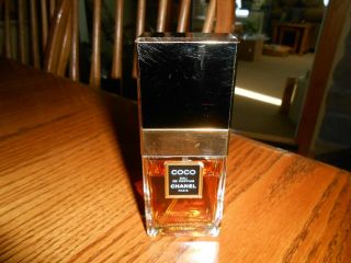 Vintage Coco Eau De Parfum Chanel Paris 1.  2 Oz.  Bottle