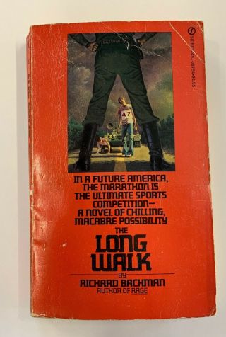 Stephen King Richard Bachman " The Long Walk " First Printing