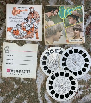 Vintage View - Master The Monkees Last Wheelbarrow To Pokeyville Reel Packet B493