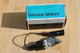 Vintage Nos Gm Luggage Compartment Trunk Lamp Light Auto Chevy Camaro