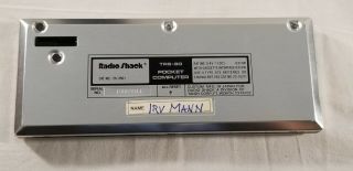 Radio Shack TRS - 80 Pocket Computer 26 - 3501 w/ Case 5
