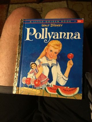 Walt Disney Pollyanna A Little Golden Book 1960 With Hayley Mills