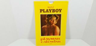 Vintage 1977 Playboy Playmate Pinup Calendar With Sleeve