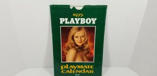 Vintage 1975 Playboy Playmate Pinup Calendar With Sleeve