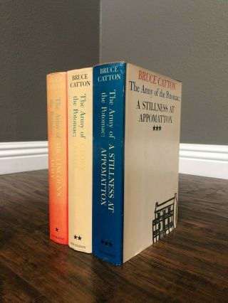Bruce Catton Complete Trilogy Army Of The Potomac Mr.  Lincoln 