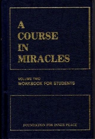 Course In Miracles Volume Two Workbook For Students / 1983