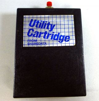 Commodore 64/128: Utility Cartridge - - C64 From Sharedata - W/ Reset