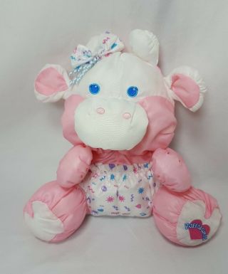 Fisher Price Puffalump Vintage Pink Baby Cow 74828