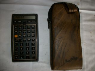 Hp Hewlett Packard 41cx Calculator W/case