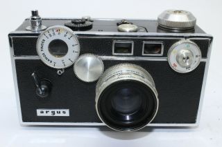 Argus C3 35mm F4 Wide Angle Sandmar Lens Vintage Rangefinder Film Camera W/case
