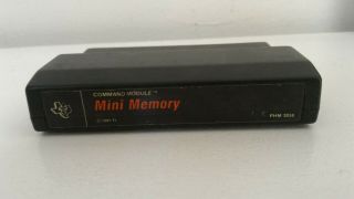 Ti - 99/4a Texas Instruments Command Module Mini Memory Phm 3058 S/h