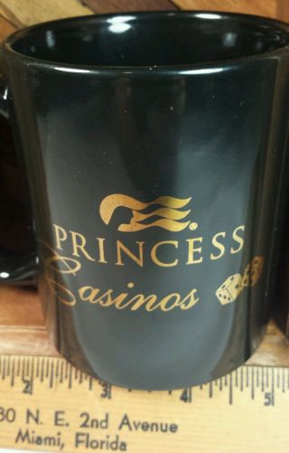 Princess Cruise Line Ocean Liner Cruise Ship Casino Coffee Mug Tea Cup Vintage