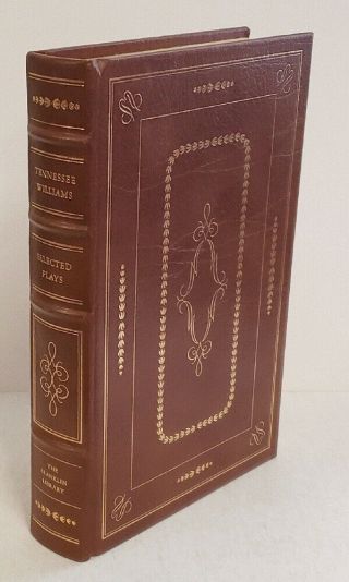 Tennessee Williams Signed Selected Plays Franklin Library Leather Limited Edit.