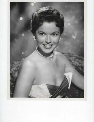 Vintage Black And White Photo Shirley Temple 1950 