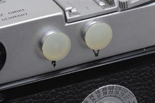 Vintage Leica M3,  M2,  Sync Covers,  Caps,  Plugs - White 3