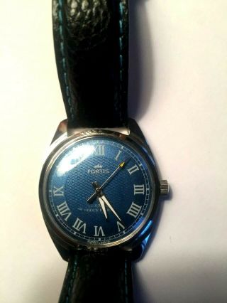 Vintage Fortis 17 Jewels Incabloc Swiss Wrist Watch