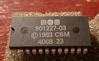 Mos 901227 - 03 Kernal Rom Chip,  Ic For Commodore 64,  And.