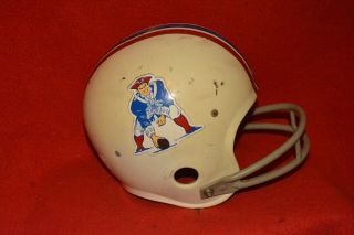 England Patriots Nfl Vintage Rawlings Hnfl - N Football Helmet Size Small