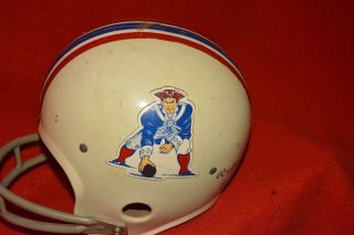 England Patriots NFL Vintage Rawlings HNFL - N Football Helmet size small 2
