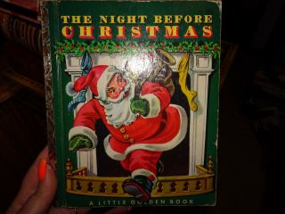 A Little Golden Book 1949 Edition Of The Night Before Christmas