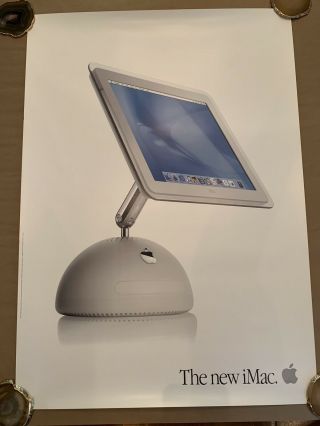 Apple Imac G4 Poster,  23” X 34”,  2002