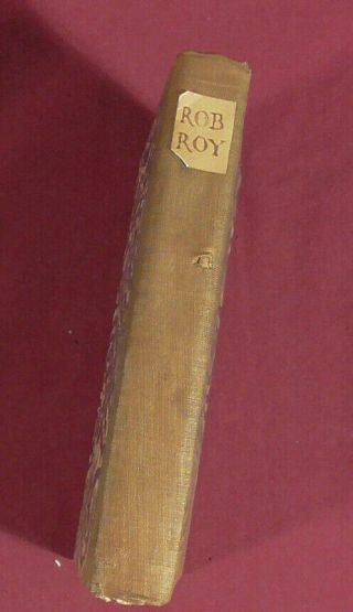 Vintage 1894 Rob Roy,  Romantic Comic Opera In Three Acts