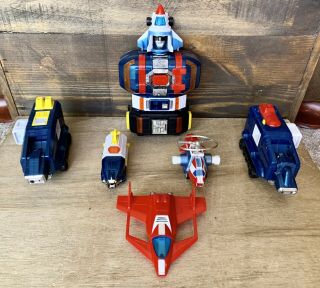 Vintage 1982 Bandai Voltron Dairugger Xv.  Made In Japan.  Near Complete.