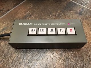 Tascam Rc - 402 Oem Wired Remote For Br - 20 & Br - 20t