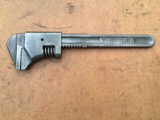 Vintage King Dick 11” Adjustable Wrench
